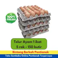Telur Ayam Negeri 150 butir per Ikat