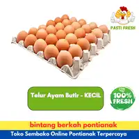 Telur Ayam Negeri per Butir - Ukuran Kecil - Minimal 30 Butir